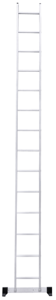 Лестница алюминиевая односекционная  14 ступеней NV1210 Новая высота 1210114