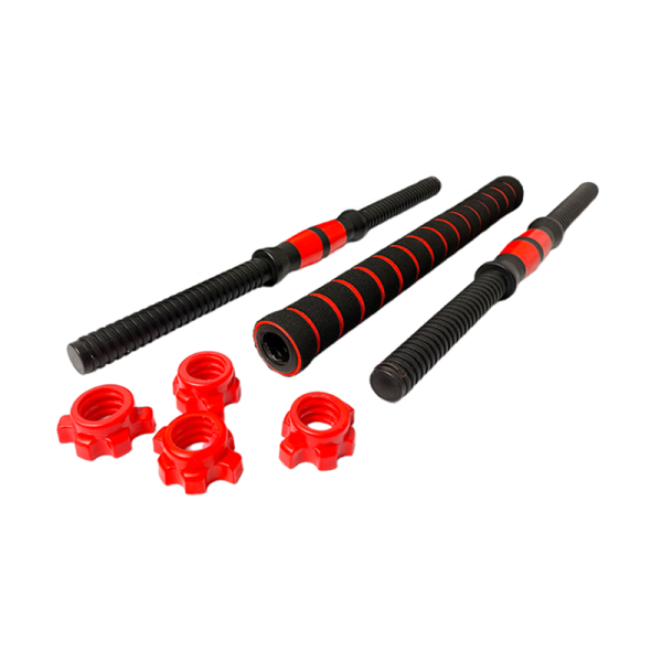 Набор композитных гантелей AMETIST 20 кг с соединительным грифом