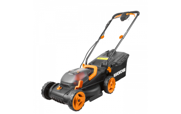 Газонокосилка аккумуляторная WORX WG779E 40В 34см 2 х 25 Ач двойное ЗУ