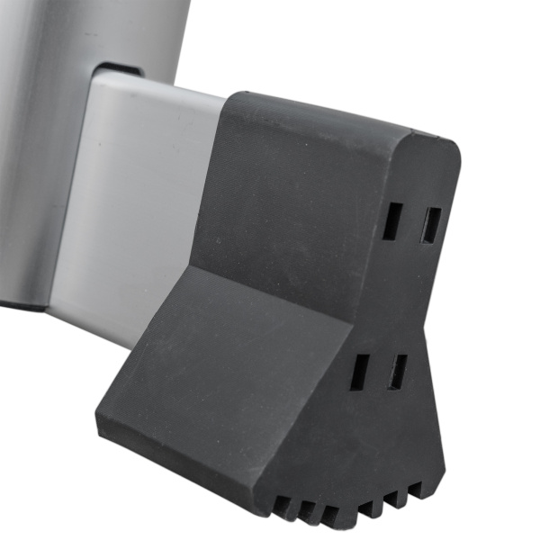 Лестница телескопическая 5/2,5 м двухсекционная алюминиевая 2x8 ступеней Новая Высота 2311208ТЛ