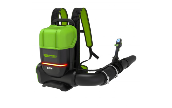 Воздуходув аккумуляторный ранцевый GD82BP2 82В Greenworks
