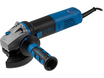 Одноручная углошлифмашина BULL WS 1214 в кор. 125 мм, 1400 Вт, плав. пуск., рег. об, конст. эл. 