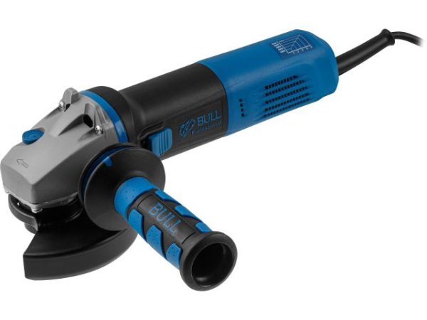 Одноручная углошлифмашина BULL WS 1214 в кор. 125 мм, 1400 Вт, плав. пуск., рег. об, конст. эл. 