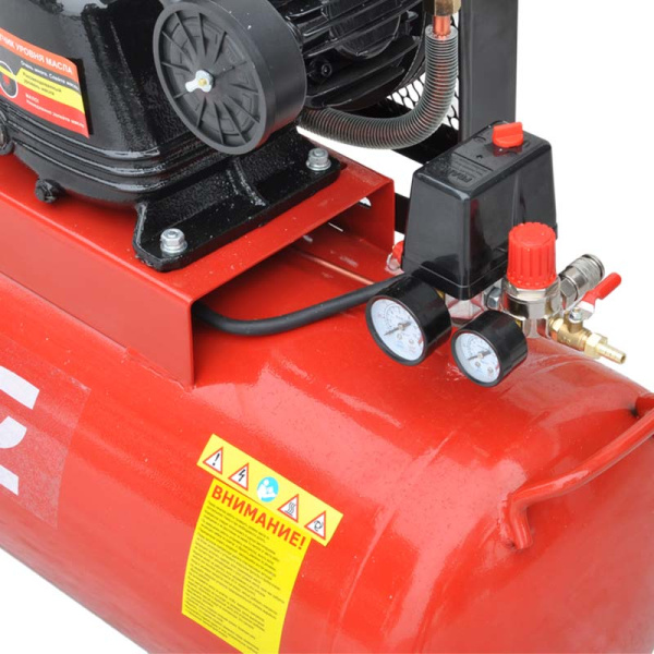 Воздушный компрессор BRADO IBL3100B (до 600 л/мин, 8 атм, 100 л, 380 В, 3.0 кВт)