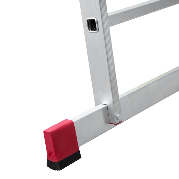 Лестница-трансформер профессиональная 4х3 развальцованных ступеней ширина 800 мм NV3326 Новая высота 3326403