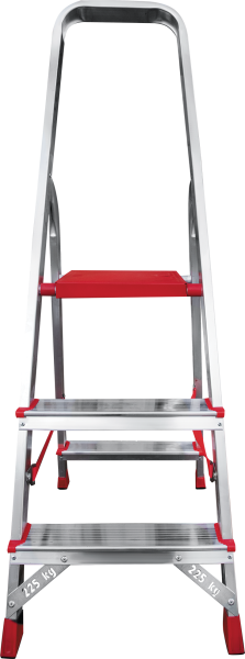 Стремянка профессиональная алюминиевая 3 ступени NV 3110 Новая высота 3110103