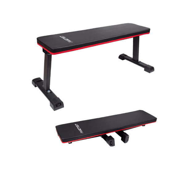 Скамья прямая AMETIST 97, цвет: чёрно-красный