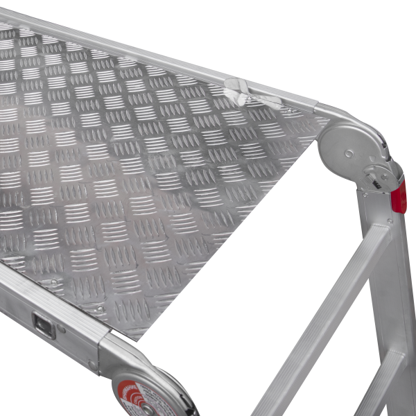 Рабочие подмости профессиональные 2x4x2 ступени с алюминиевым помостом NV3341 Новая высота 3341242