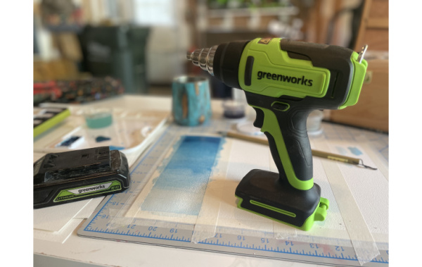 Фен строительный аккумуляторный G24HG 24В