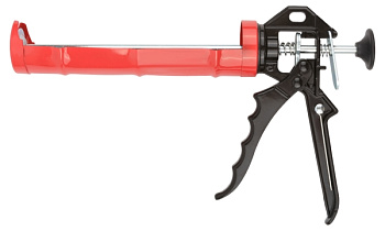 Пистолет для герметика "Полукорпусной профи" усиленный Bohrer ПГ-003001