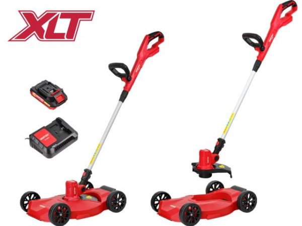 Триммер Аккумуляторный WORTEX TB 2818 ALL1 XLT SET 18В, шир.скаш.300 мм, авт.подача лески, леска 1.6 мм 