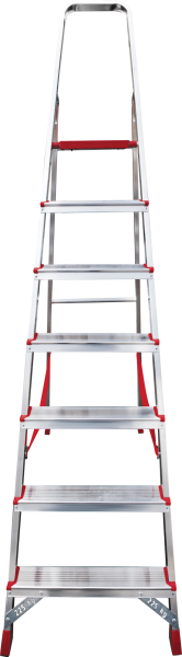 Стремянка профессиональная алюминиевая 7 ступеней NV 3110 Новая высота 3110107