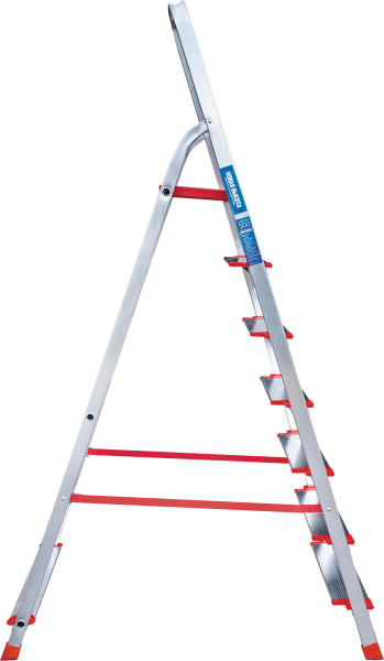 Стремянка профессиональная алюминиевая 7 ступеней 130 мм NV3117 Новая высота 3117107