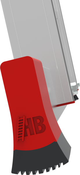 Лестница-трансформер профессиональная 4x5 развальцованных ступеней ширина 800 мм NV3326 Новая высота 3326405