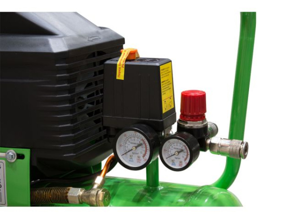 Компрессор ECO AE-251-4 (260 л/мин, 8 атм, коаксиальный, масляный, ресив. 24 л, 220 В, 1.80 кВт)