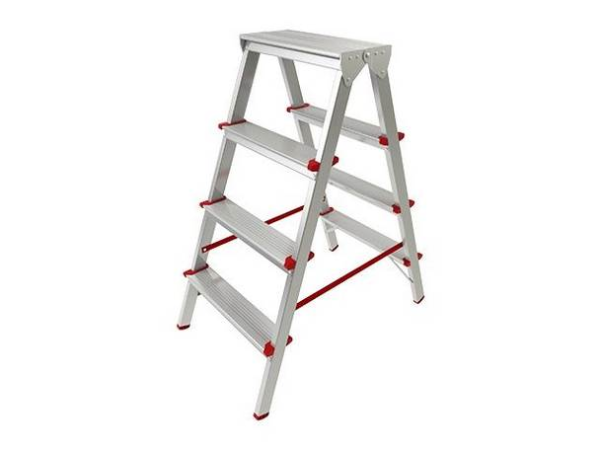 Стремянка алюминиевая 0,88 м двухсторонняя 4 ступеней STARTUL ST9941-04