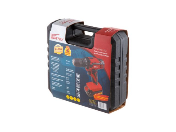 Аккум. дрель-шуруповерт WORTEX BD 2020-1 Dli