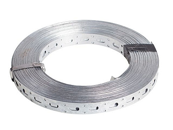 Лента перфорированная прямая 1.0х20 мм (рулон 25м)