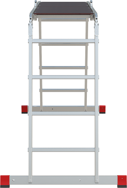 Лестница-трансформер профессиональная 2х3+2х4 ступеней с помостом ширина 500 мм NV3331 Новая высота 3331234