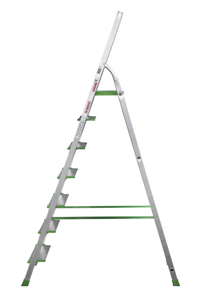 Стремянка алюминиевая 7 ступеней 130 мм NV 2117 Новая высота  2117107