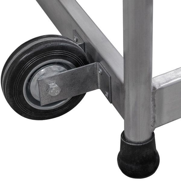 Подставка монтажная профессиональная с 4 широкими ступенями 240 мм и 2 поручнями NV3712 Новая Высота 3712104