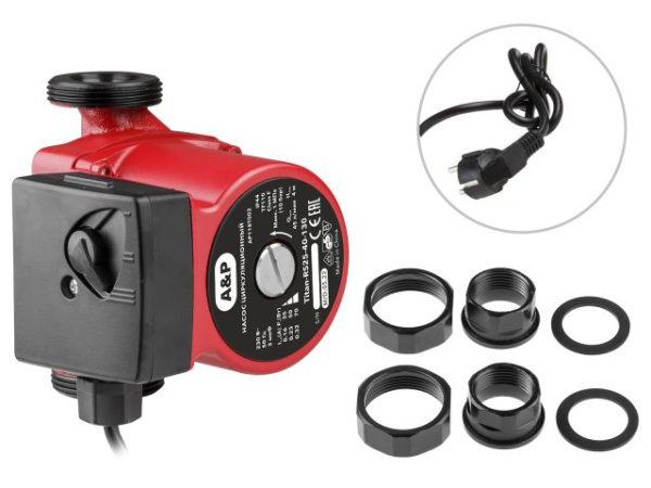Насос циркуляционный Titan-RS25-60-130, A&P 