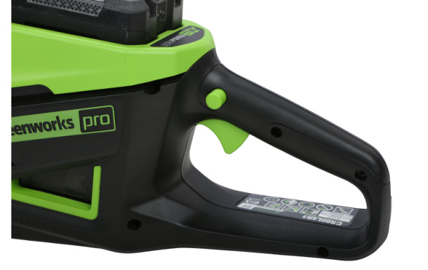 Пила цепная аккумуляторная GD60CS25K4 60В (в комплекте АКБ 4А/ч + ЗУ) Greenworks