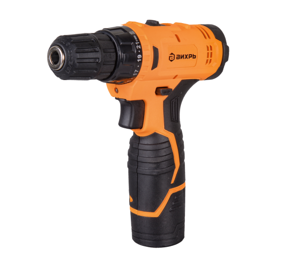 Дрель-шуруповерт аккумуляторная ДА-12Л-2 (2,0 А/ч) Вихрь