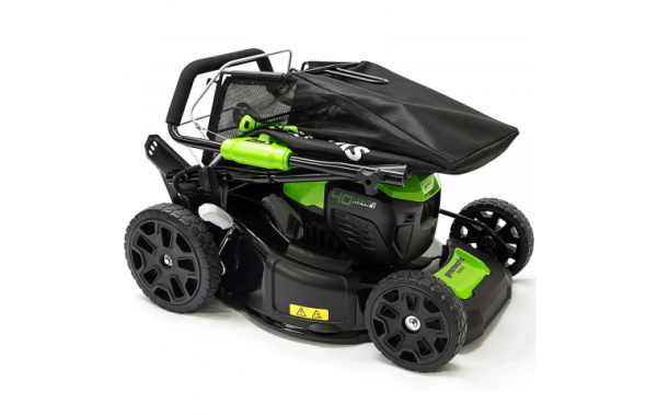 Газонокосилка аккумуляторная самоходная GD40LM46SPK5 46см 40В (в комплекте АКБ 5А/ч + ЗУ) Greenworks