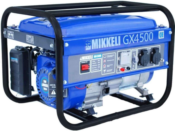 Электрогенератор бензиновый  MIKKELI GX 4500