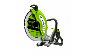 Бетонорез аккумуляторный PC141 350 мм 82В (диск в комплекте) Greenworks
