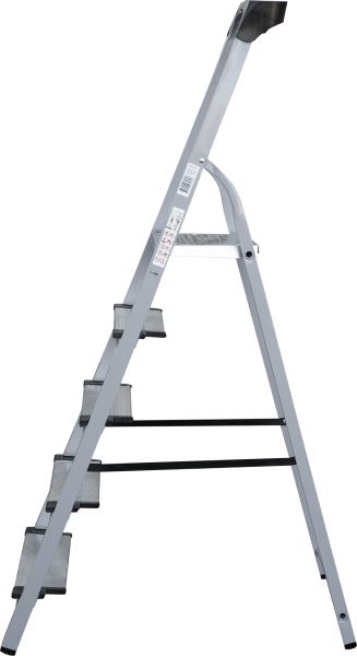 Стремянка алюминий-сталь 5 ступеней 130 мм органайзер NV1138 Новая высота 1138105