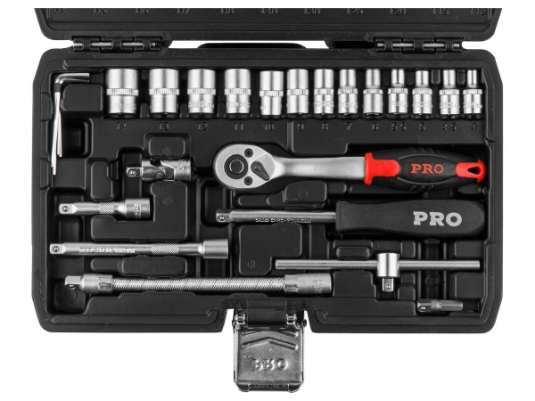 Набор головок и бит 46пр. 1/4" PRO STARTUL STUTTGART (PRO-046S)