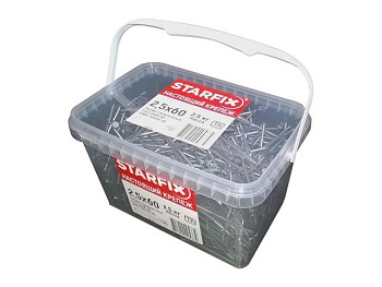 3x80 мм Гвозди строительные ГОСТ 4028-63 (2,5 кг)