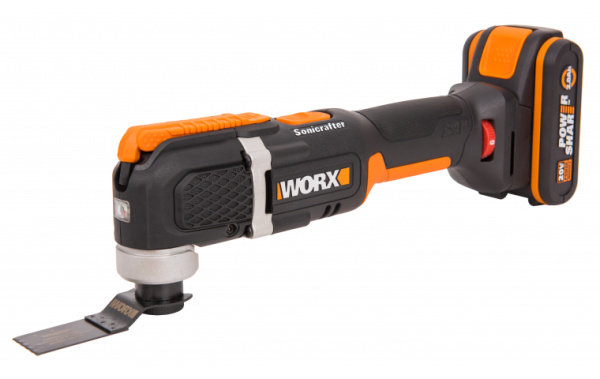 Реноватор аккумуляторный WORX WX696, 20В, 2Ач х 1, ЗУ 2А, кейс