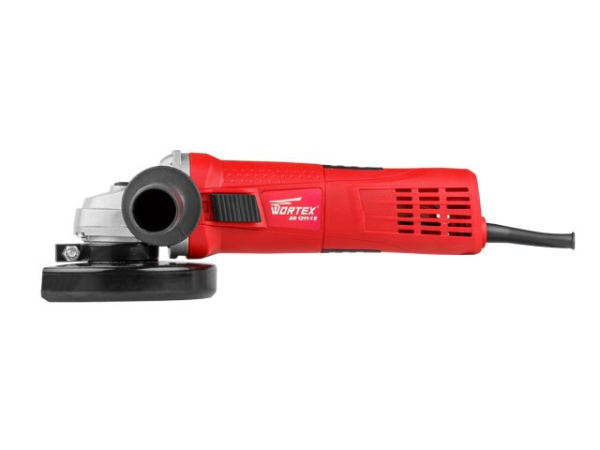 Одноручная углошлифмашина WORTEX AG 1211-1 E в кор. (1100 Вт, диск 125х22 мм, регул. об.)