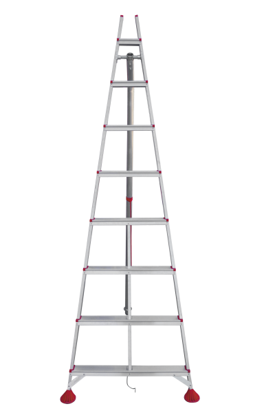 Стремянка алюминиевая садовая  8 ступеней NV3191 Новая высота 3191108