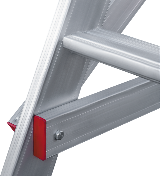 Индустриальная передвижная лестница-подмости 7 ступеней с платформой и ограждением NV5510 Новая высота 5510107