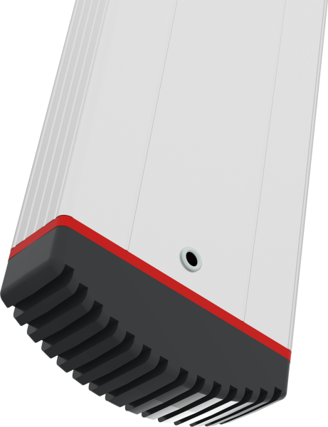 Лестница профессиональная алюминиевая односекционная 12 развальцованных ступеней NV3214 Новая высота 3214112