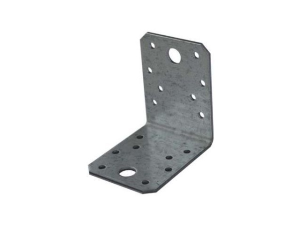 53х65х65 мм 1,8 мм Уголок крепежный белый цинк (20 шт.)