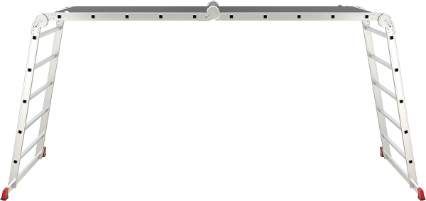 Лестница-трансформер профессиональная 4x5 ступеней с помостом ширина 800 мм NV3333 Новая высота 3333405