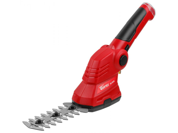 Аккум. ножницы садовые WORTEX SG 4015 в кор. + насадка-кусторез (3.6 В, 1 акк., 