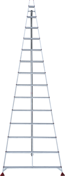 Стремянка садовая 14 ступеней алюминиевая  NV3191 Новая высота 3191114