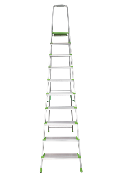 Стремянка алюминиевая 10 ступеней 130 мм NV 2117 Новая высота  2117110