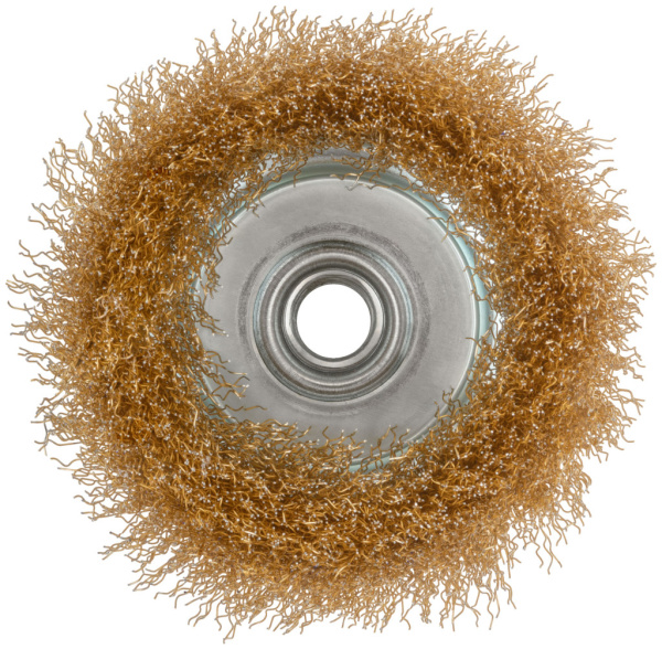 100 мм Щетка для УШМ «Чашка» латунь Cutop Profi 82-895