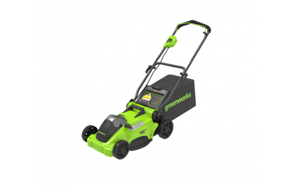 Газонокосилка аккумуляторная Greenworks GD40LM16X 41см 40В