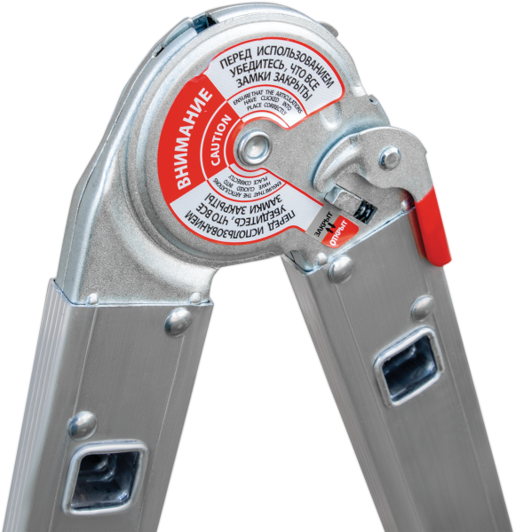 Лестница-трансформер профессиональная 4х6 ступеней ширина 400 мм NV3320 Новая высота 3320406