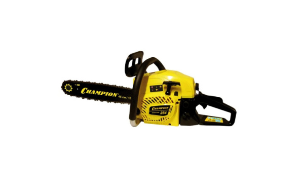 Бензопила CHAMPION 254-18"-0325-15-72 (25кВт 54см3 легкий старт карбюратор Walbro 51кг)