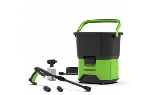 Мойка высокого давления аккумуляторная Greenworks GDC40 40В