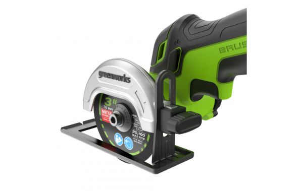 Угловая шлифовальная машина аккумуляторная GD24UCS 24В Greenworks